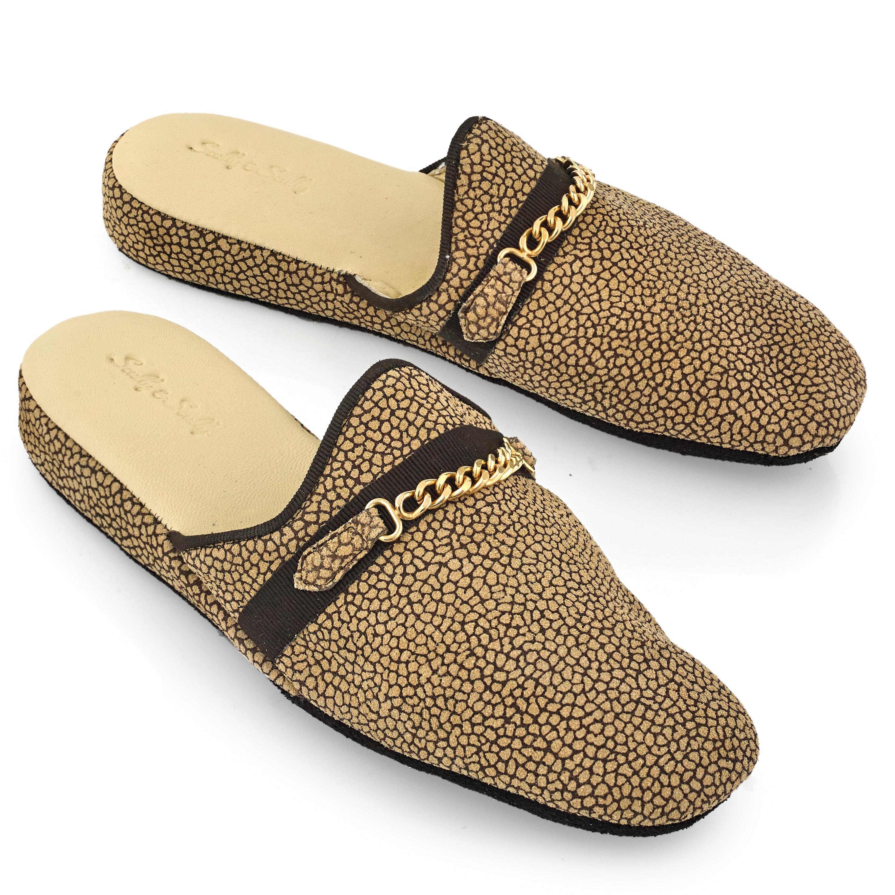 Women s Victoria Leather Slippers Large